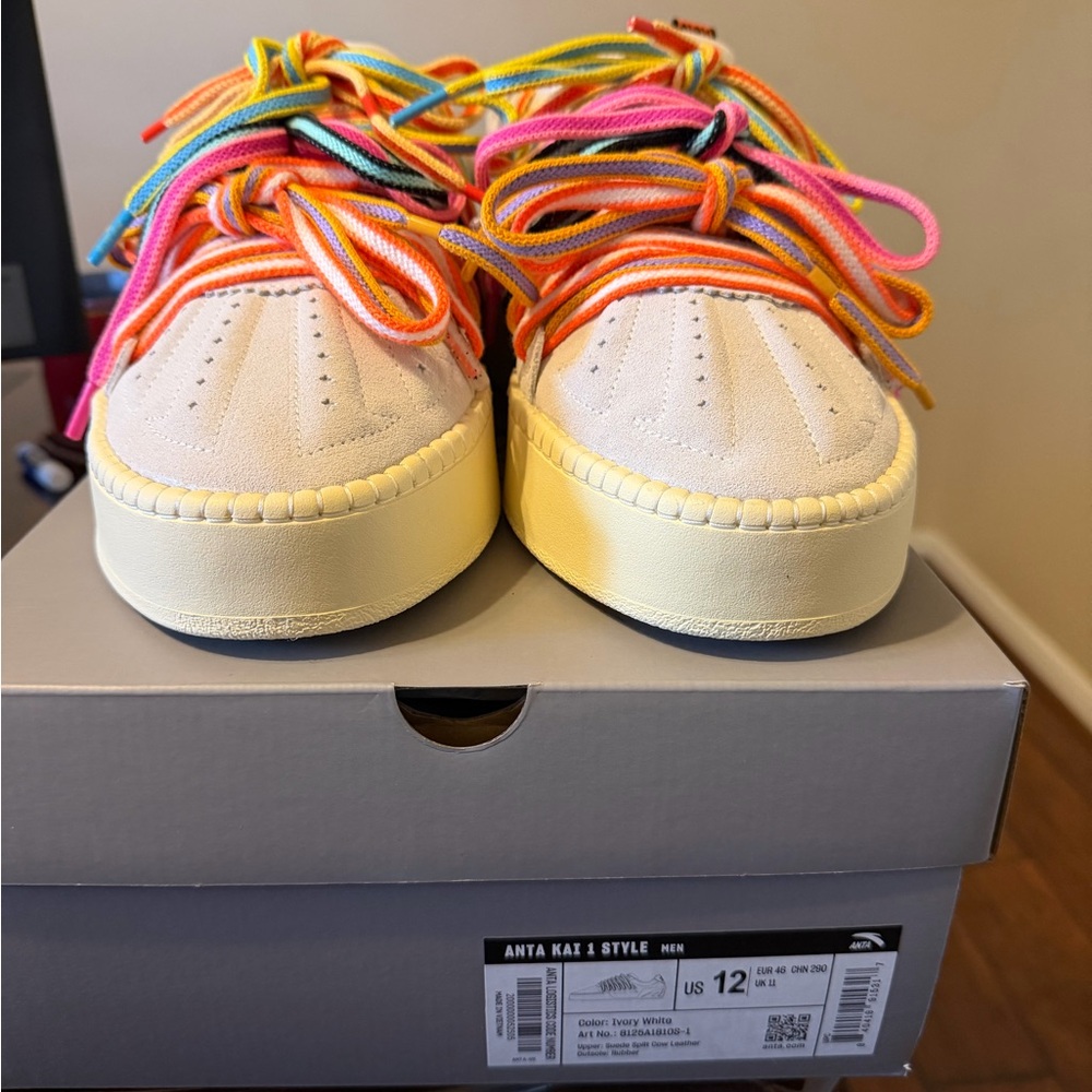 Anta Hela Roots SZ 12 MENS NEW DS - Picture 3 of 11